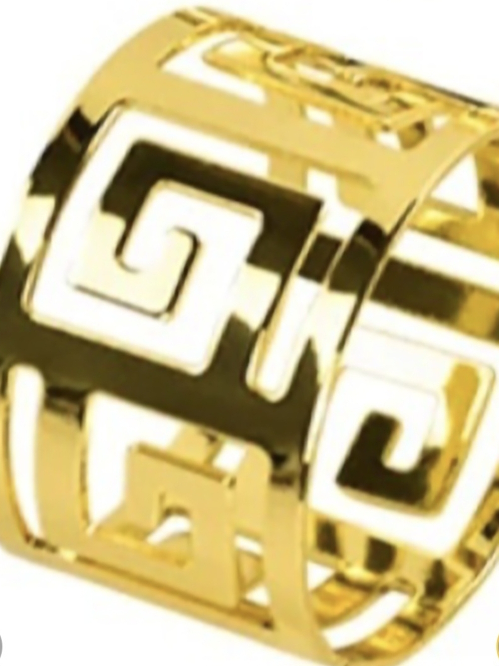 50Gold Napkin Ring